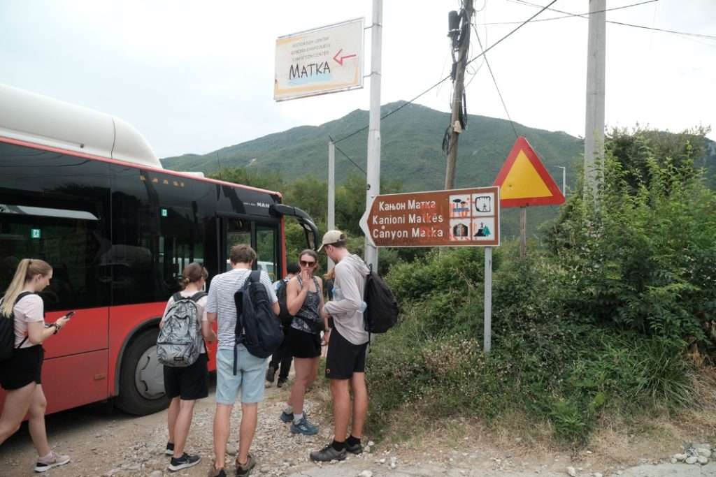 Anfahrt mit dem öffentlichen Bus