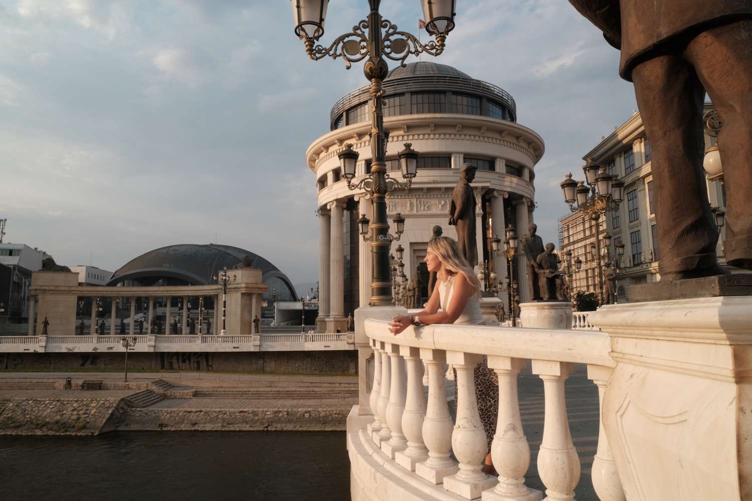 Bauprojekt Skopje 2014