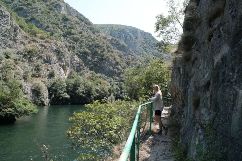 Wanderung entlang der Klippen