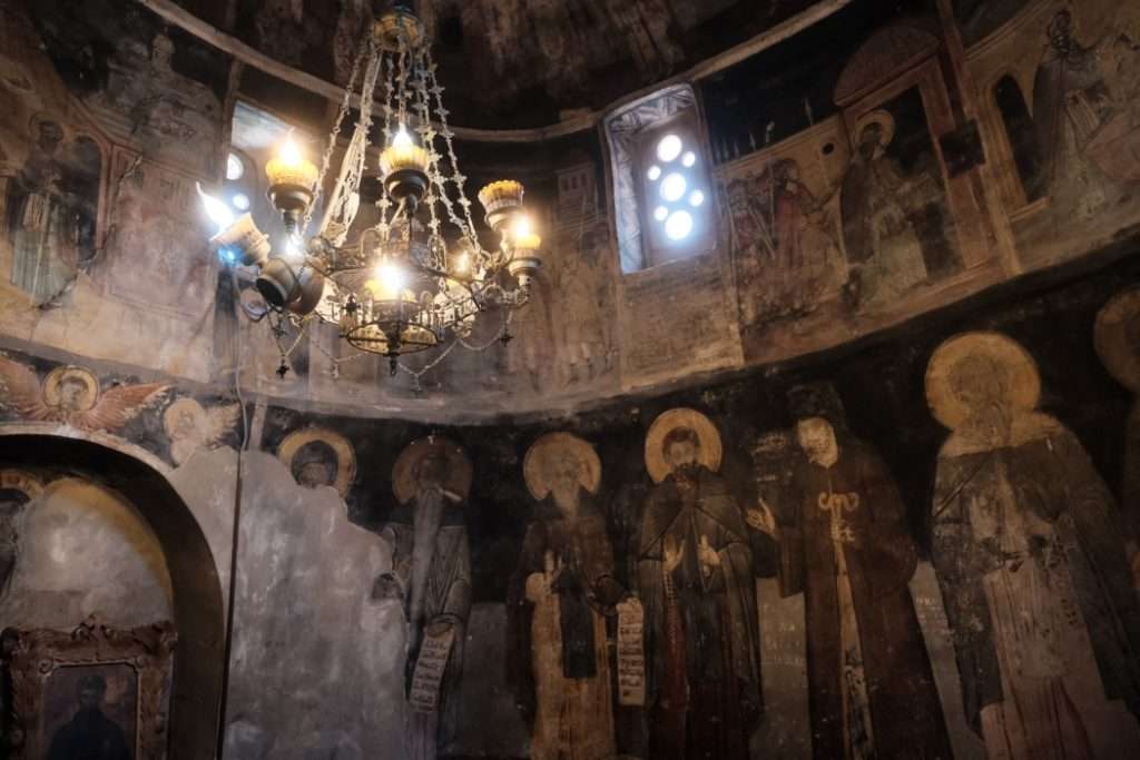 Im Inneren der Kapelle